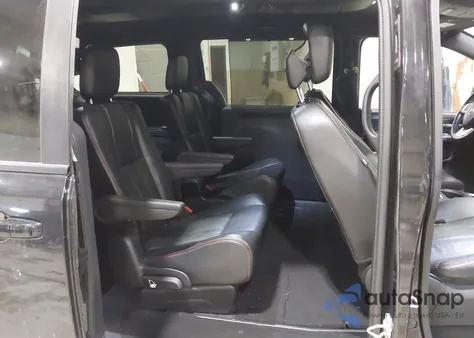 2018 Dodge Grand Caravan Gt из США, поврежденный, VIN 2C4RDGEG6JR196852